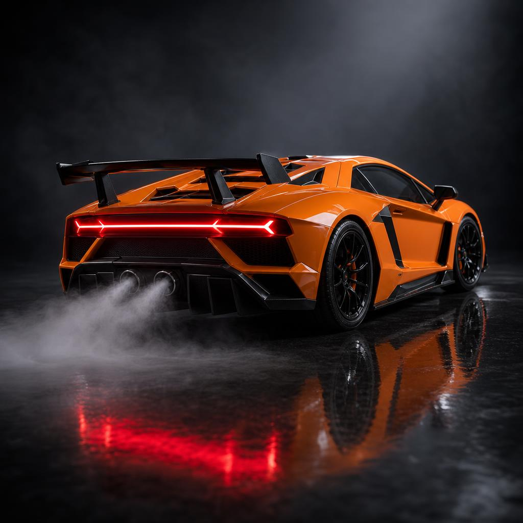 Lamborghini Aventador SVJ (Orange)