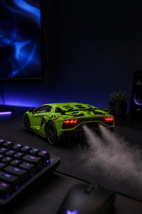 TurboScent™ on a gaming desk setup