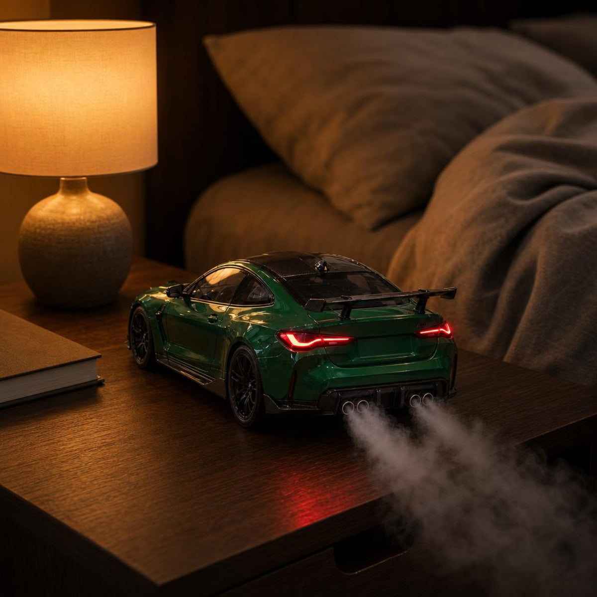 Quiet enough for your bedside table