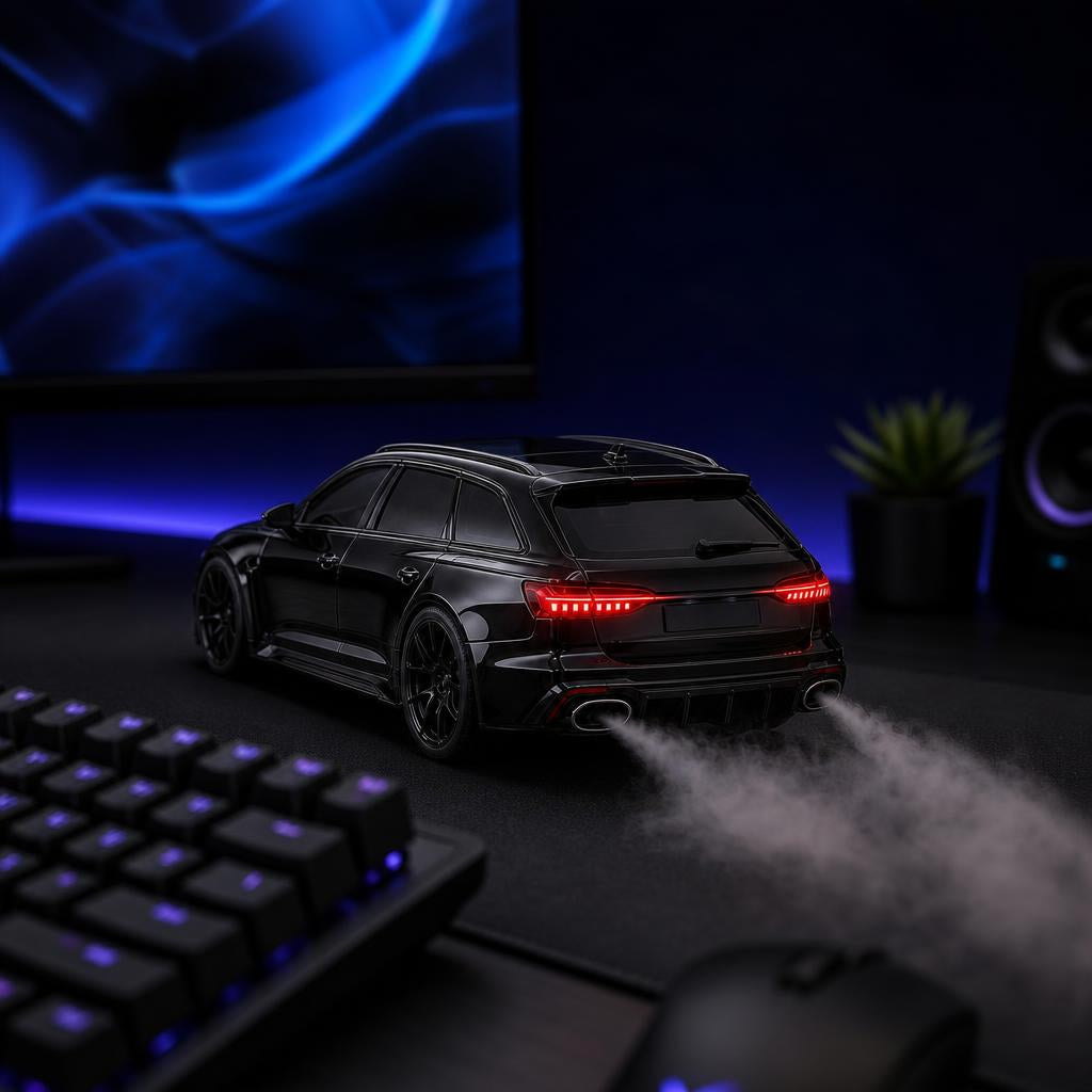 TurboScent™ on a gaming desk setup