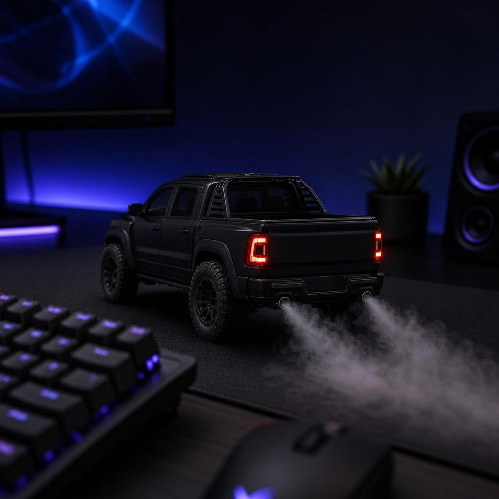 TurboScent™ on a gaming desk setup