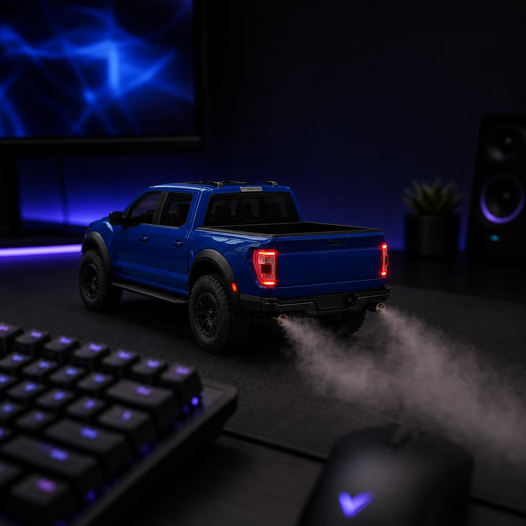 TurboScent™ on a gaming desk setup