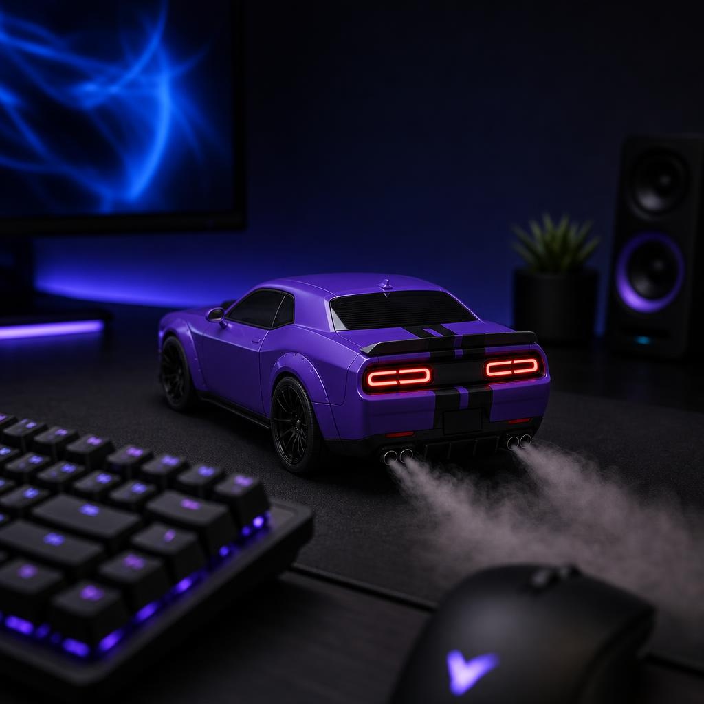 TurboScent™ on a gaming desk setup