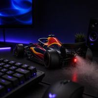 TurboScent™ on a gaming desk setup