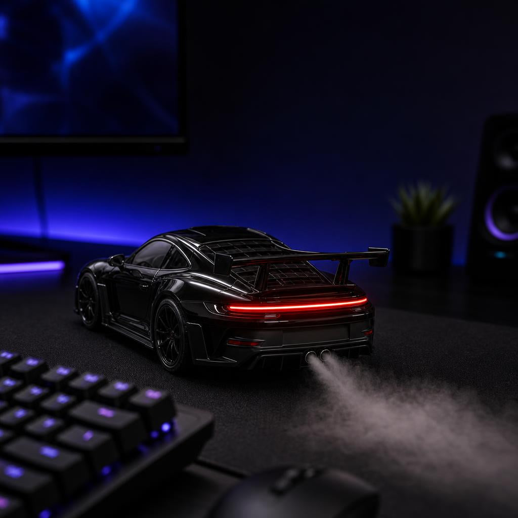 TurboScent™ on a gaming desk setup