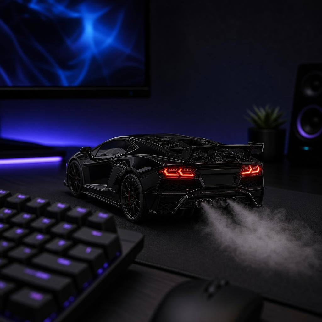 TurboScent™ on a gaming desk setup